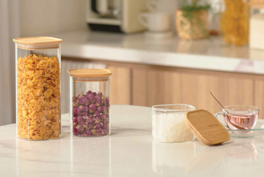 Tupperware Bamboo Glass Jar Hidup Lebih Baik dan Selaras dengan